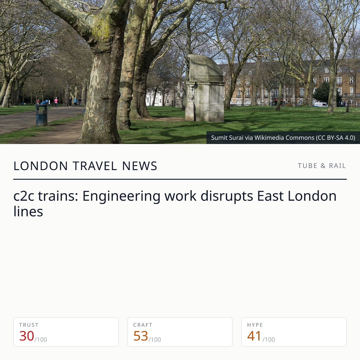 c2c trains disrupted between Stanford-le-Hope and Pitsea | London ...