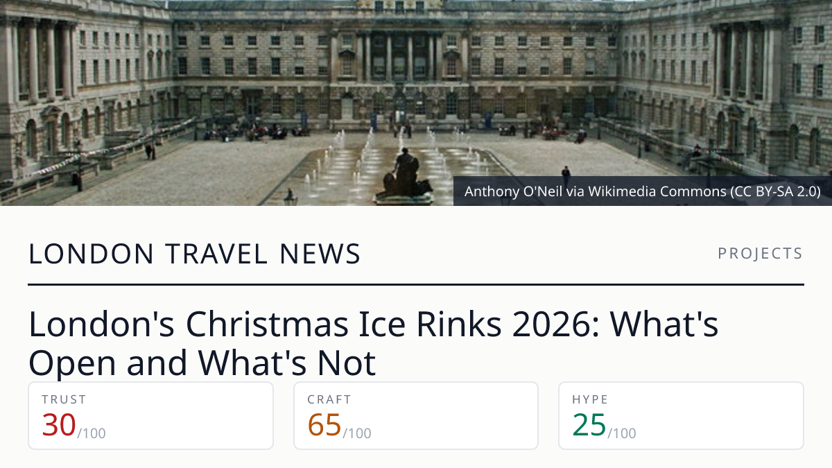 London Christmas Ice Rinks 2026 | London Travel News