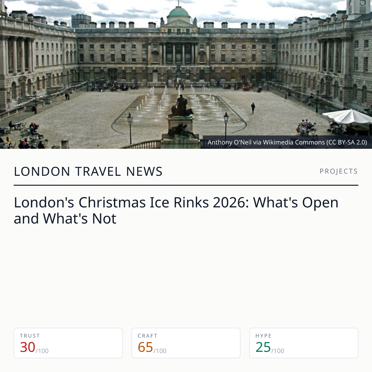 London Christmas Ice Rinks 2026 | London Travel News