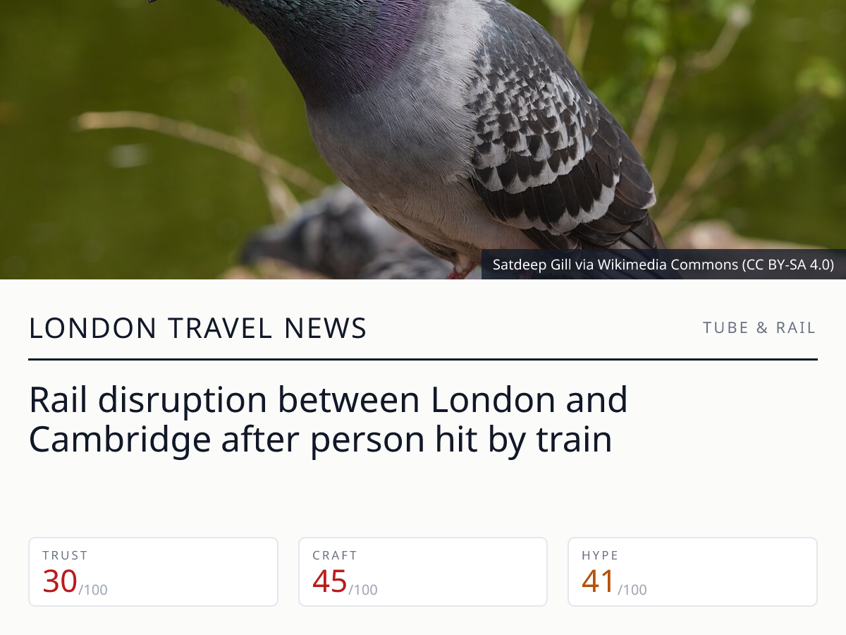 Cambridge train disruption | London Travel News